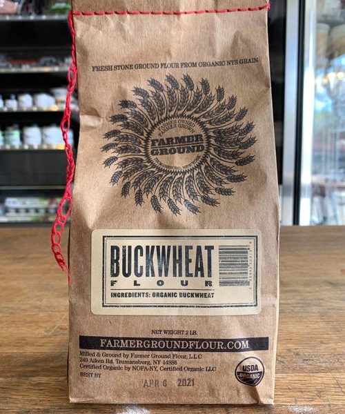 Farmer Ground Organic Buckwheat Flour, 32oz