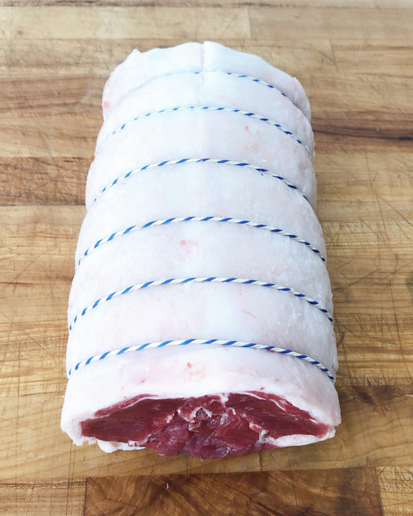 Lamb Loin Roast B/O (Noisette) (1 roast; 2.5 lb avg)