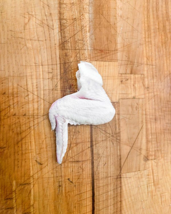 Frozen Chicken Wings, (~4 pieces; 1 lb avg)